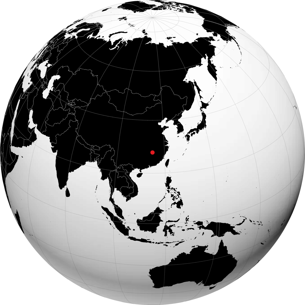Xinyu trên quả địa cầu