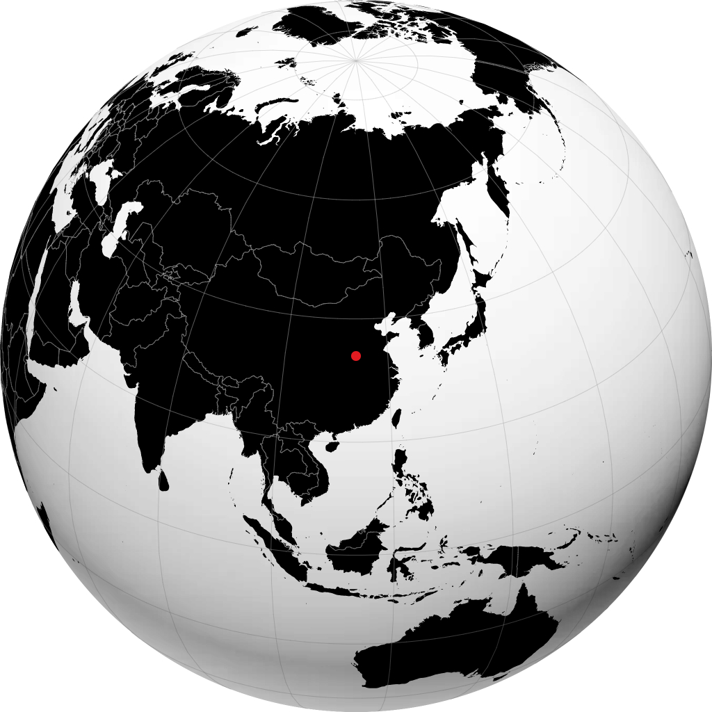 Xuchang trên quả địa cầu