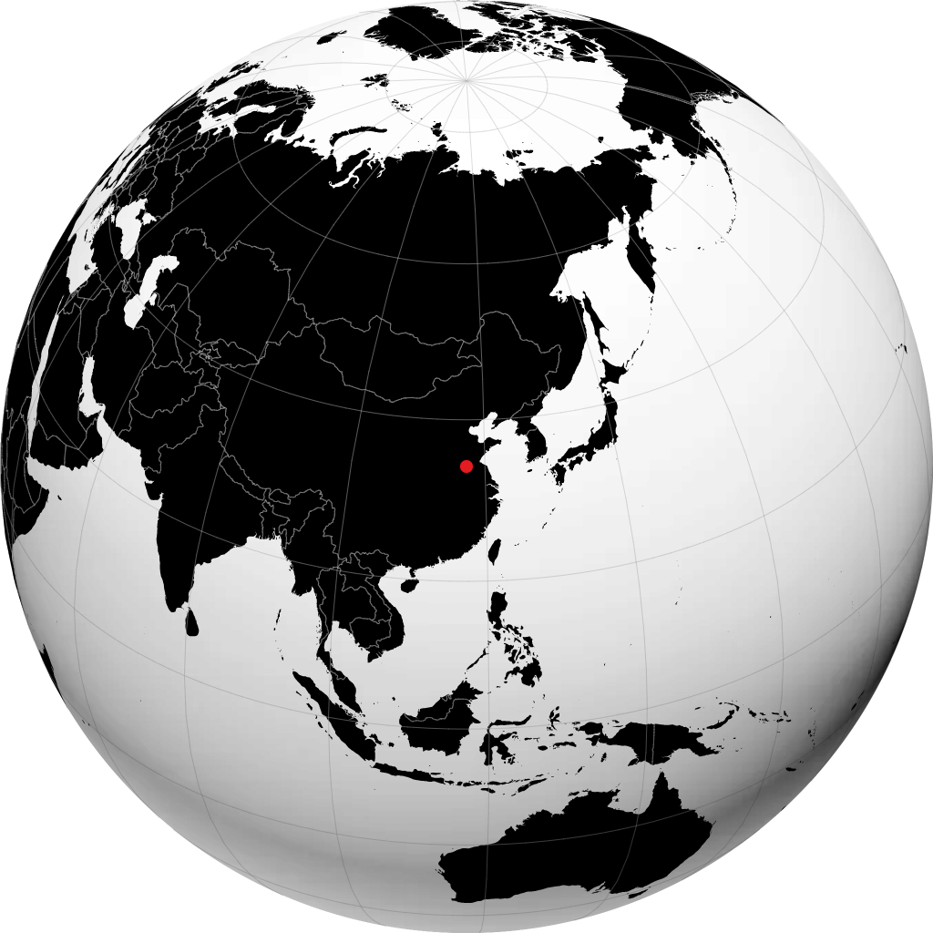Xuzhou trên quả địa cầu