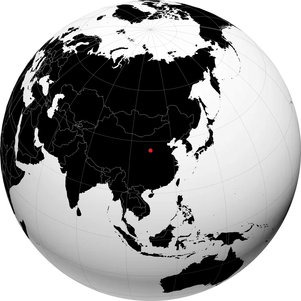 Yan'an trên quả địa cầu