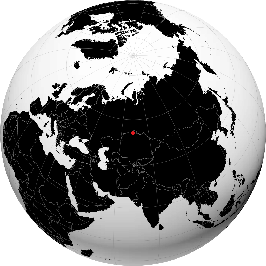 Yavlenka trên quả địa cầu