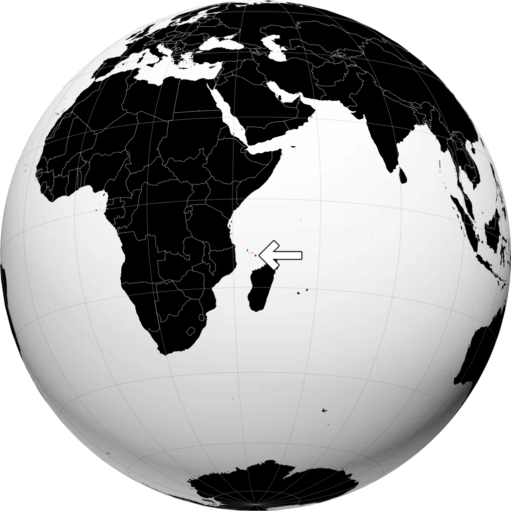 Mayotte trên quả địa cầu